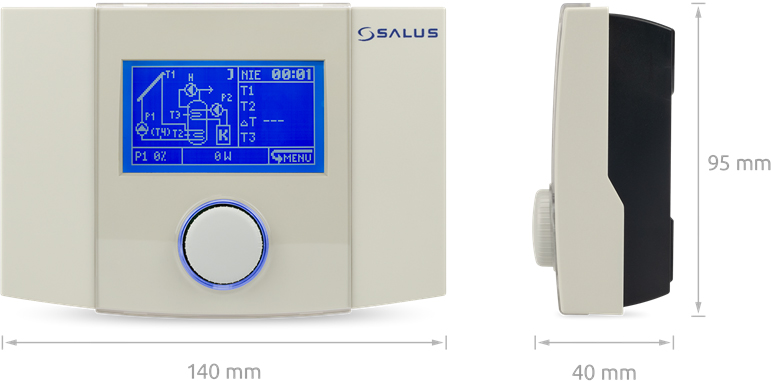 Salus PCSOL_201 Габаритні розміри