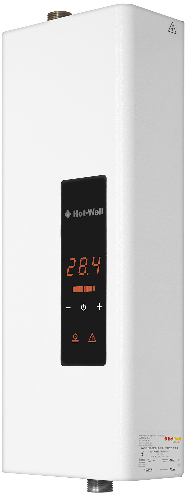 Котел Hot-Well електричний Hot-Well Elektra LUX S 4,5/220 без насоса