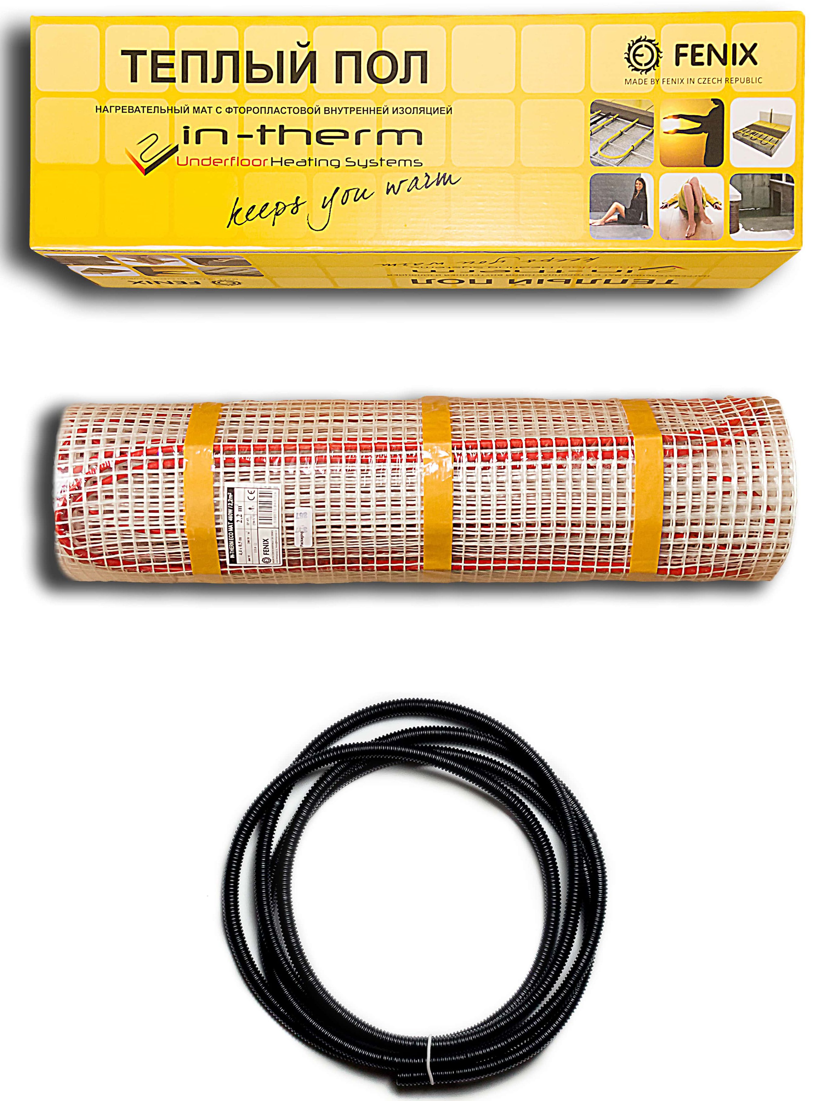 Электрический теплый пол In-Therm ECO 80Вт в интернет-магазине, главное фото