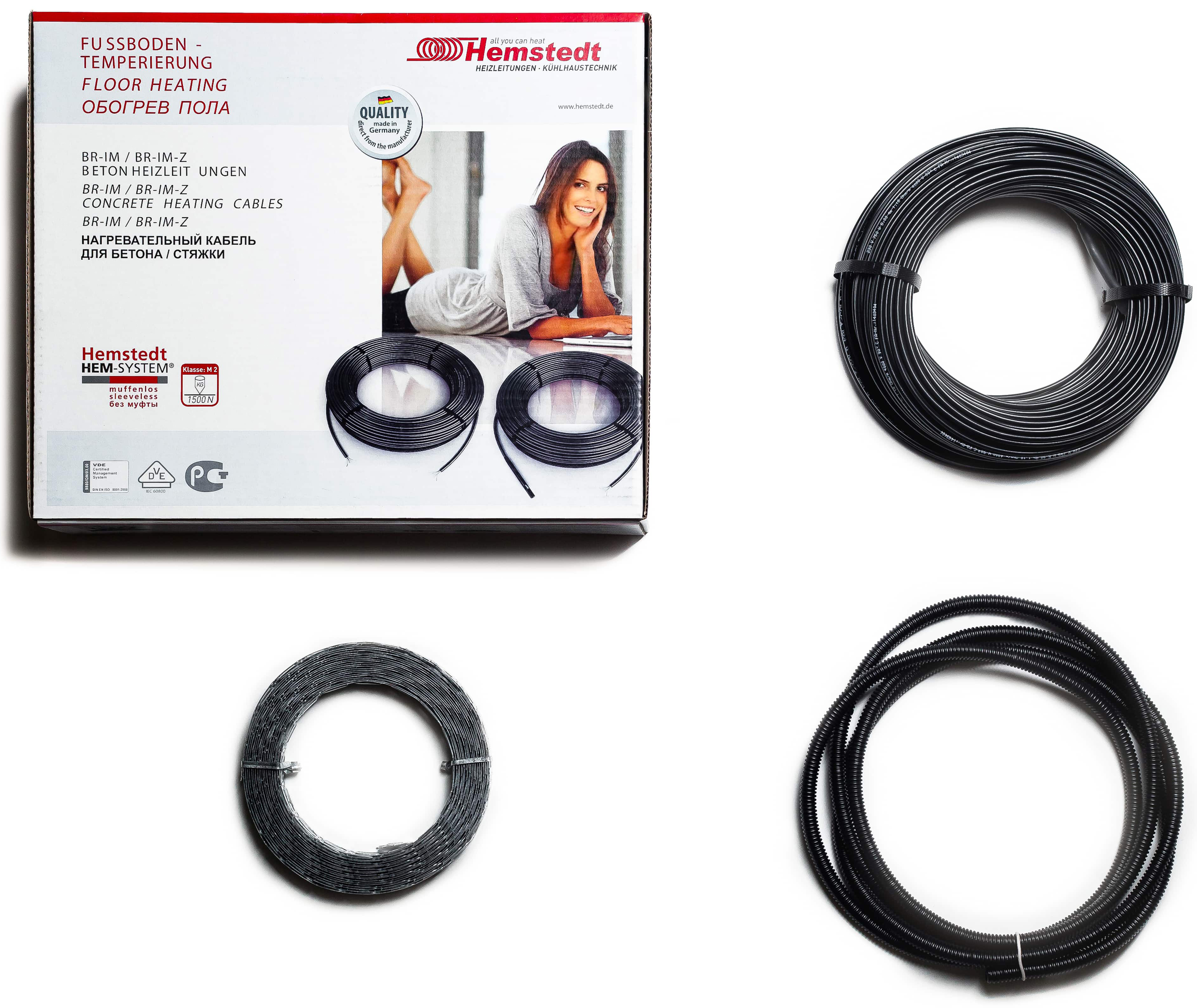 Нагревательный кабель Hemstedt Di Si R 150Вт в интернет-магазине, главное фото