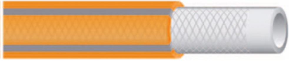 Шланг для полива Rudes 3 Звезды ORANGE PLUSE 18 м 1" в интернет-магазине, главное фото