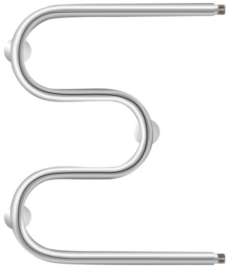 Рушникосушка Lidz Snake (CRM) D25x1/2" 500x400
