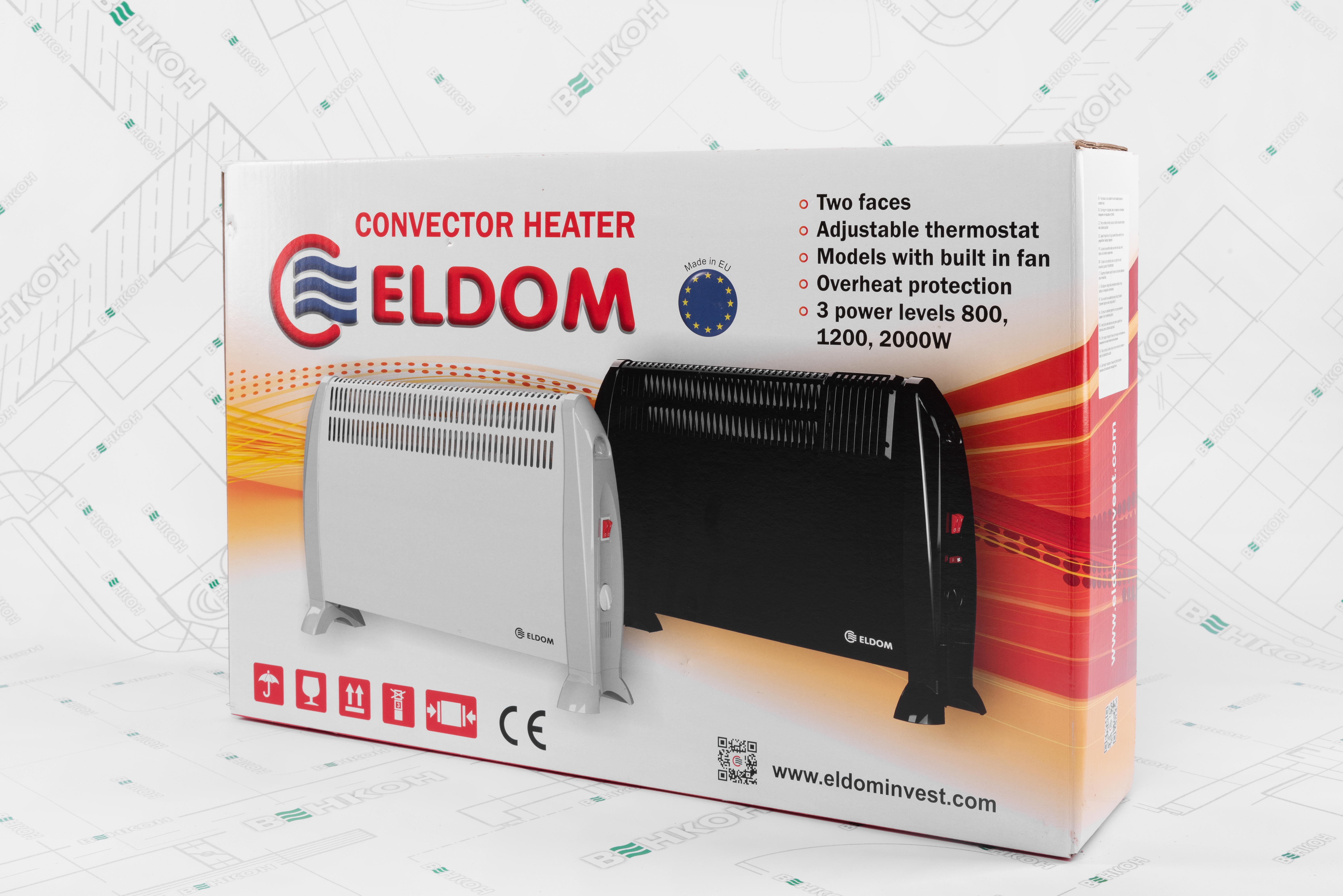 Электрический конвектор Eldom CFV 2000 обзор - фото 11