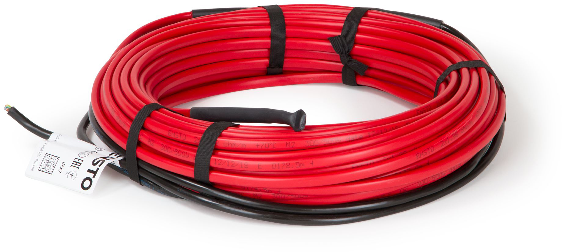 Характеристики кабель ensto для теплого пола Ensto TASSU300W15M