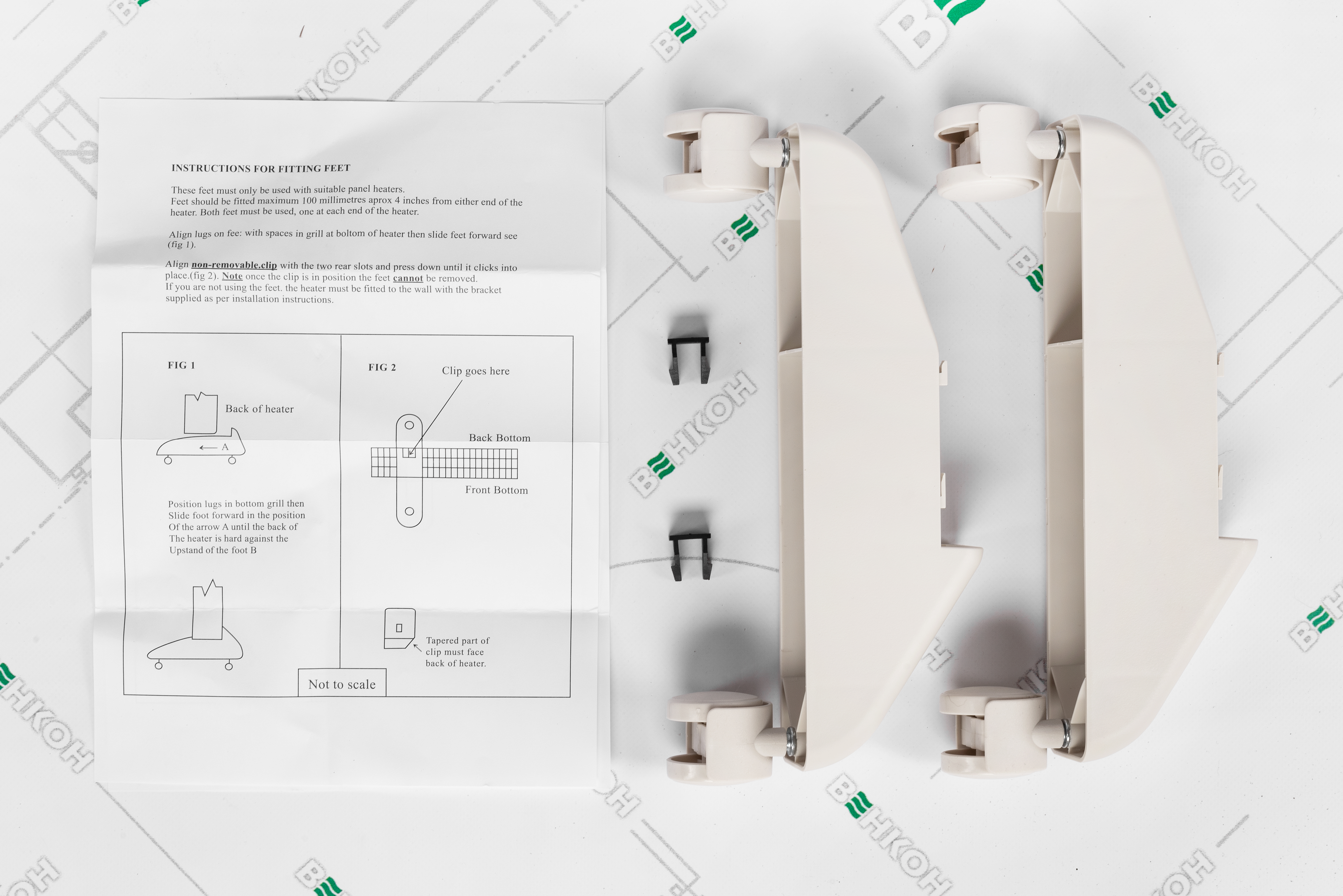 Ніжки для обігрівачів Airelec Basic Pro&Tactic Pro характеристики - фотографія 7