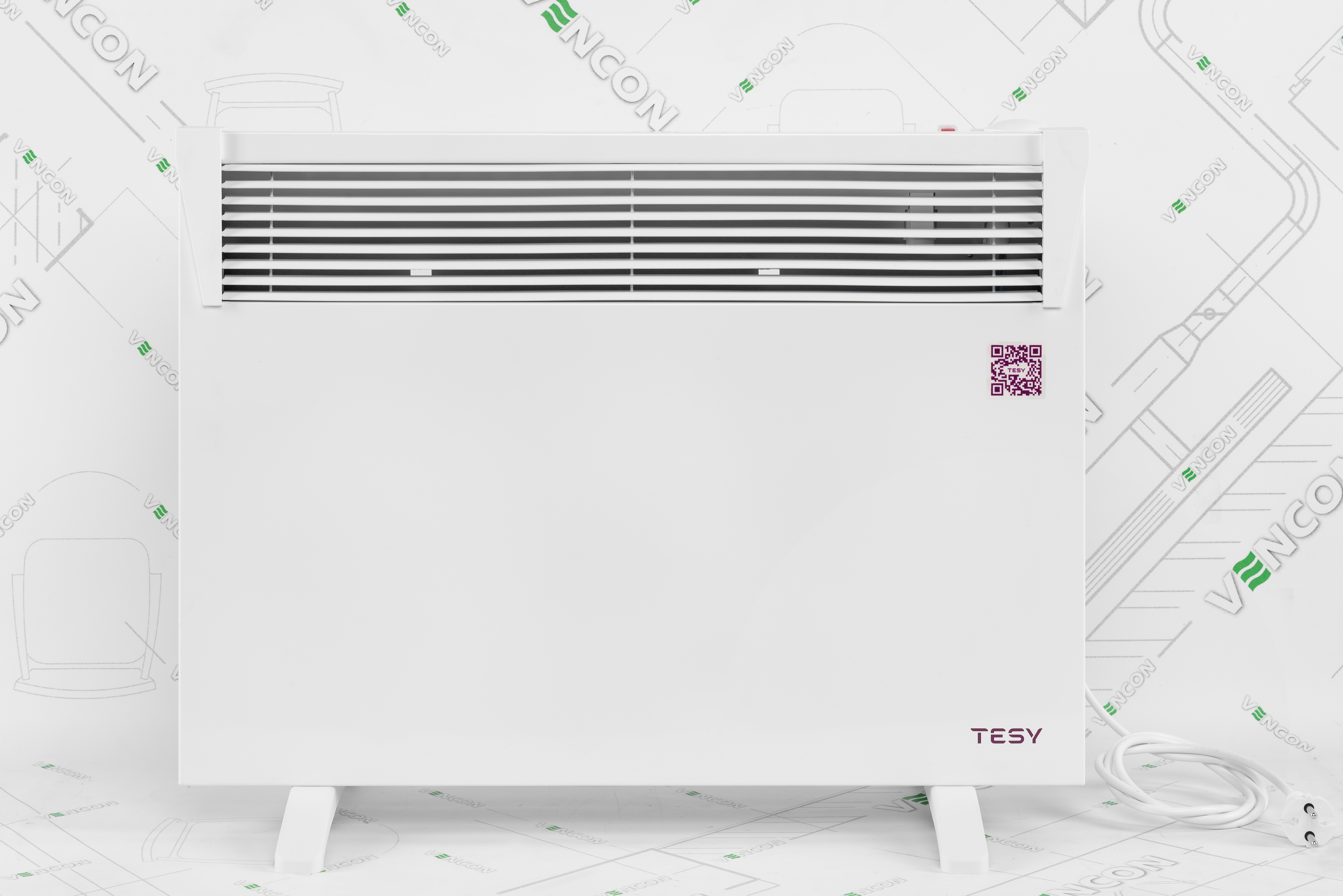Електричний конвектор Tesy CN 03 150 MIS F з ніжками ціна 3158.00 грн - фотографія 2