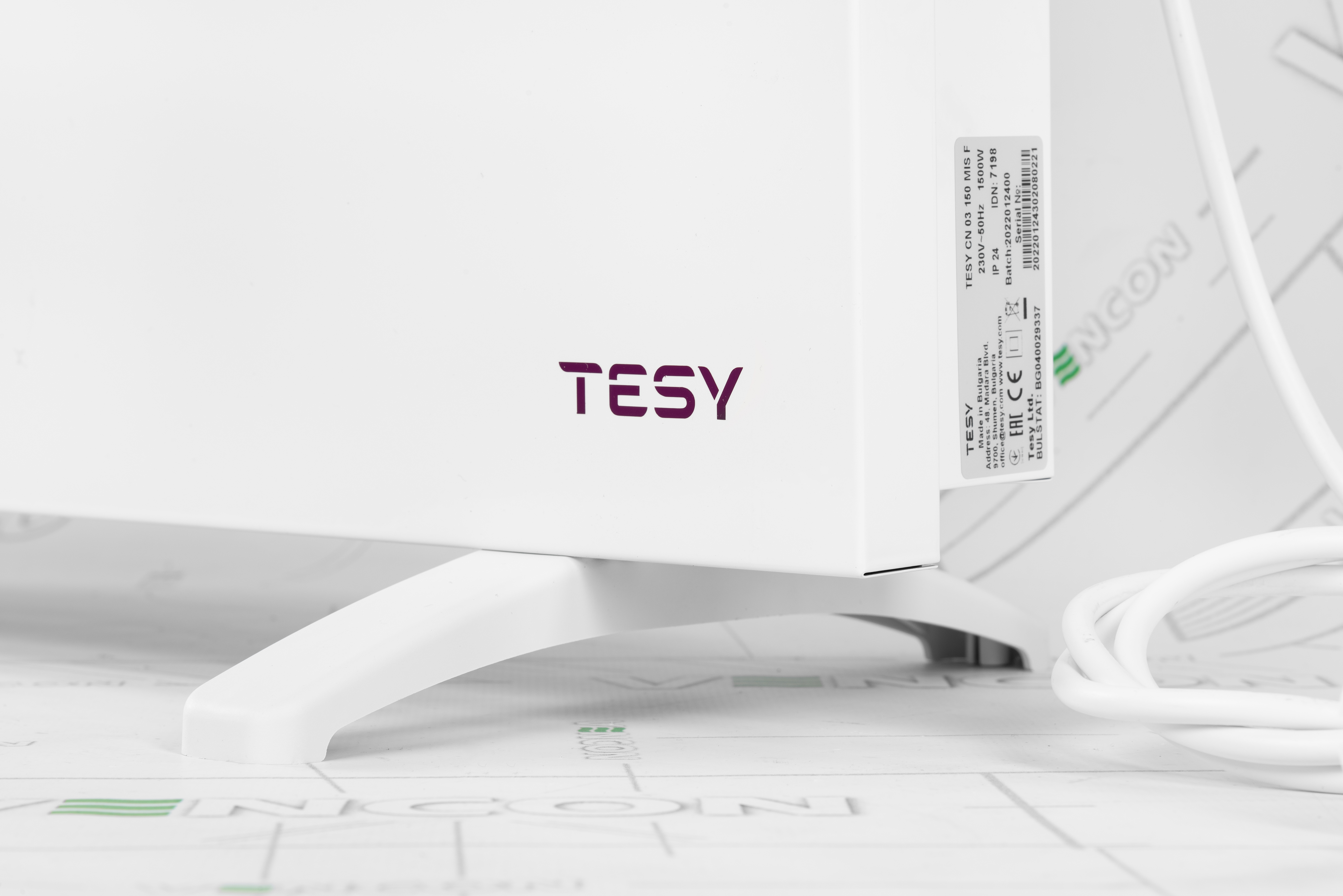 Електричний конвектор Tesy CN 03 150 MIS F з ніжками інструкція - зображення 6