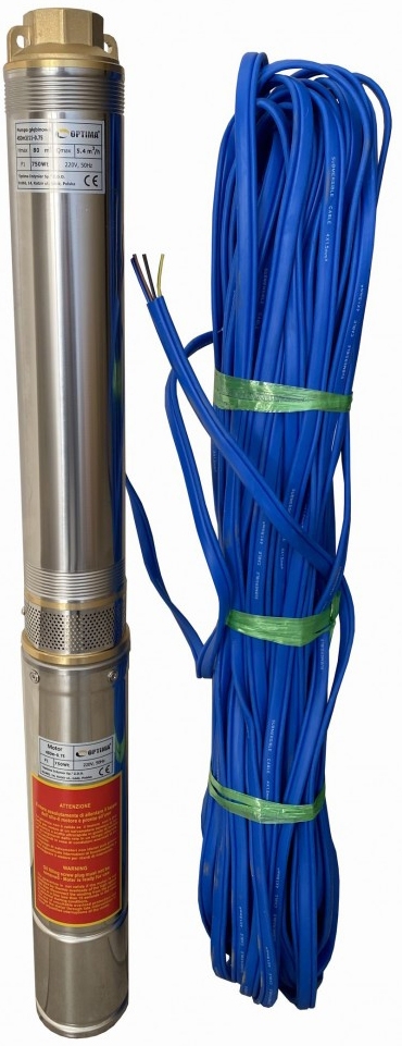Скважинный насос Optima 4SDm3/11 + 50м кабель в интернет-магазине, главное фото