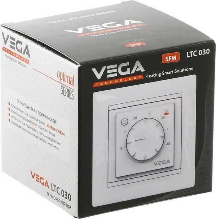 Терморегулятор VEGA LTC 030 SFM відгуки - зображення 5