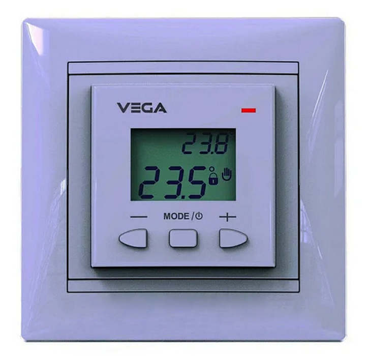 Програмований терморегулятор VEGA LTC 070 prog