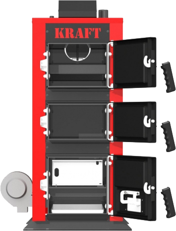 Твердотопливный котел Kraft K 12 (ручное управление) внешний вид - фото 9