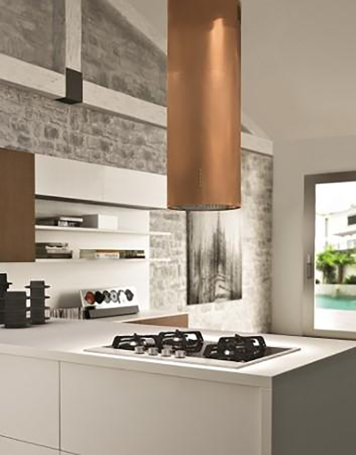 Кухонная вытяжка Falmec Design Polar Copper 35 Rame 