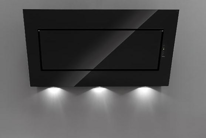 Кухонная вытяжка Falmec Design Quasar Glass 90 Black цена 31600 грн - фотография 2