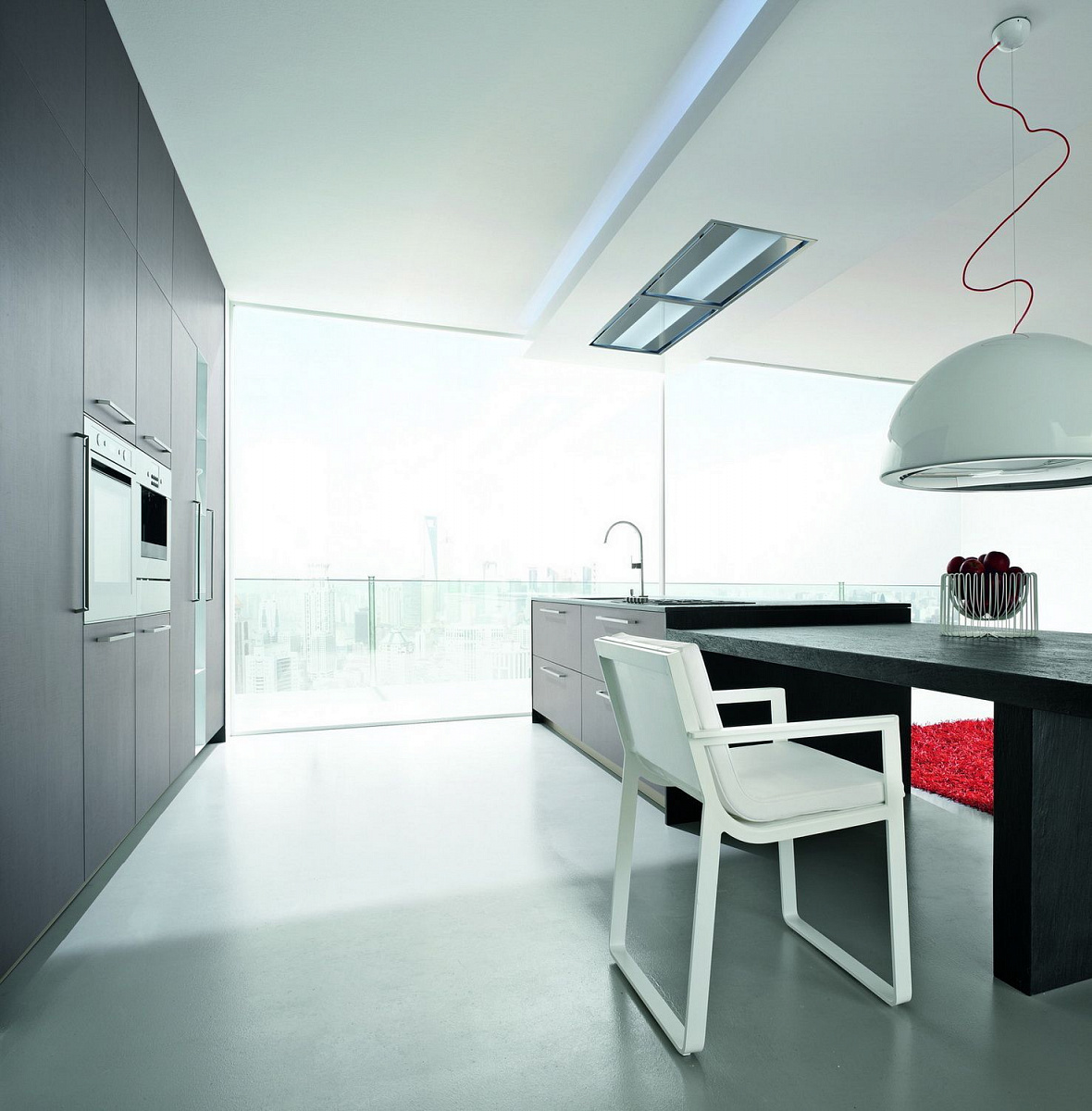 в продаже Кухонная вытяжка Falmec Design+ Nuvola Soffitto 140 Inox - фото 3