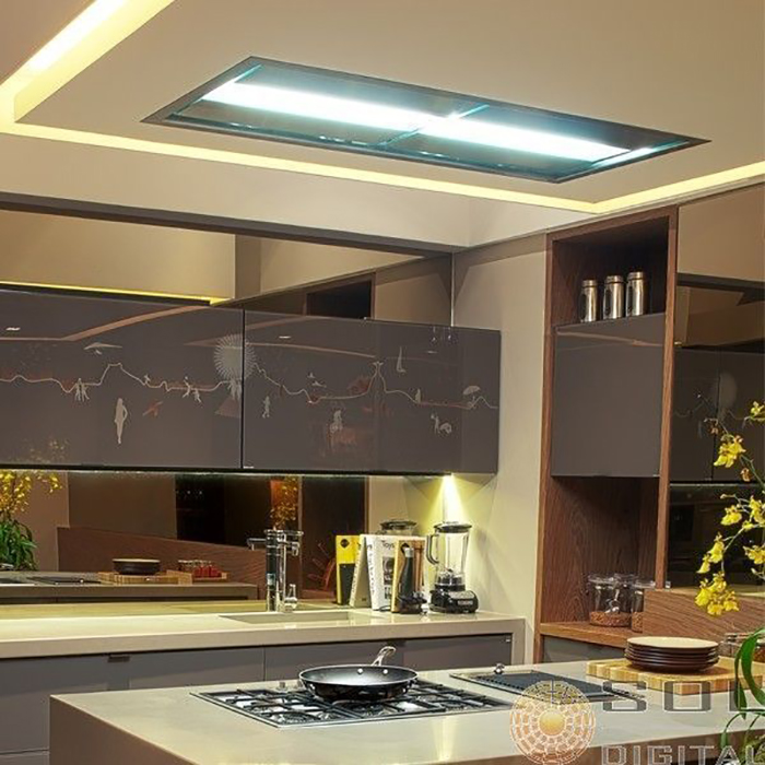 Кухонная вытяжка Falmec Design+ Nuvola Soffitto 140 Inox отзывы - изображения 5
