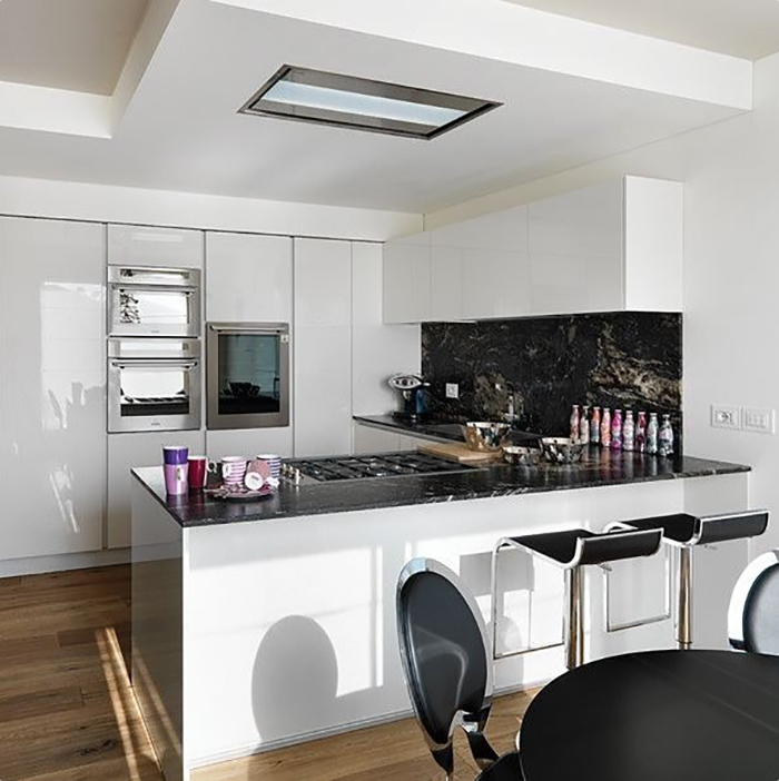 Кухонная вытяжка Falmec Design+ Nuvola Soffitto 90 White характеристики - фотография 7