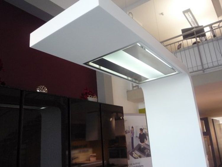 Кухонная вытяжка Falmec Design+ Nuvola Soffitto 90 Inox обзор - фото 8