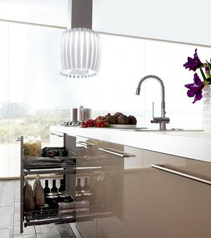Кухонная вытяжка Falmec Design+ Prestige Isola Glass White обзор - фото 8