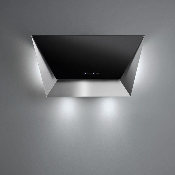 Кухонна витяжка Falmec Design+ Prisma 85 Black ціна 34200 грн - фотографія 2