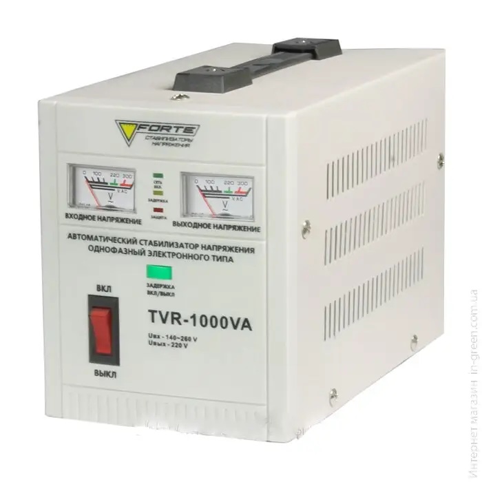 Купить стабилизатор напряжения Forte TVR-1000VA в Николаеве