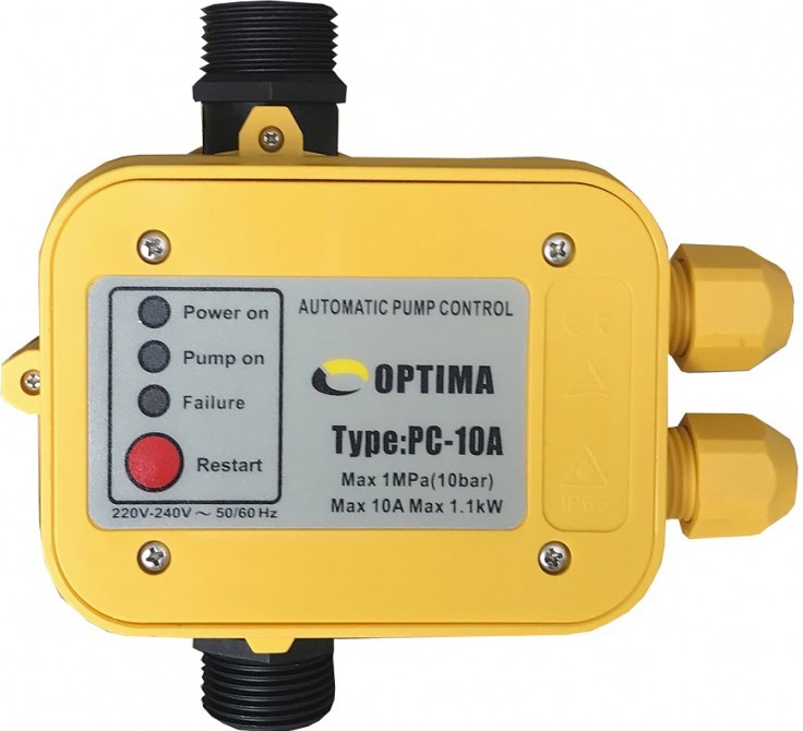 Отзывы защита сухого хода Optima PC10A c автоматическим перезапуском в Украине