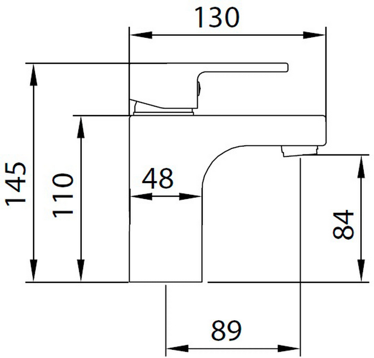 Koller Pool Round Arc (RA0200+RA0100+TN010) Габаритные размеры