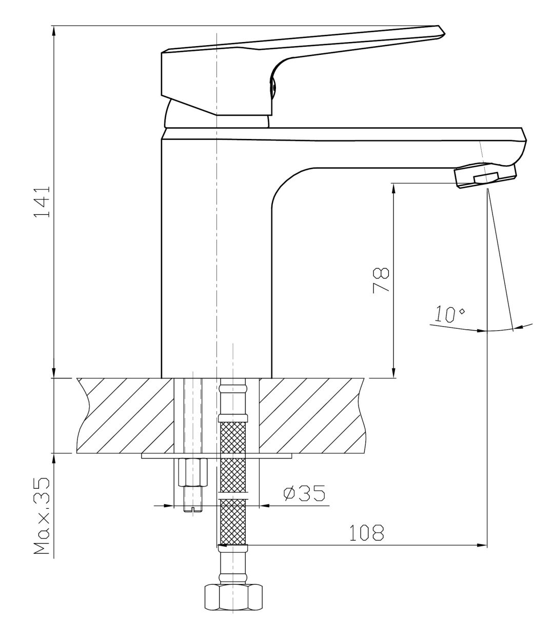 Koller Pool EDGE (ED0200+ED0400+KR020) Габаритні розміри