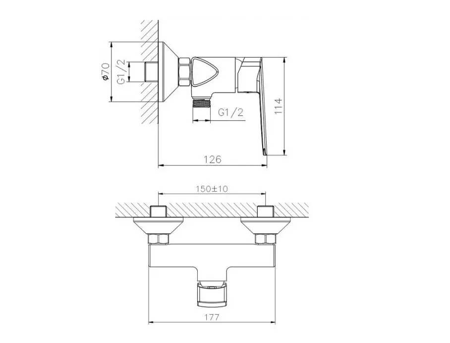 Koller Pool STYLE (SL0450) Габаритные размеры