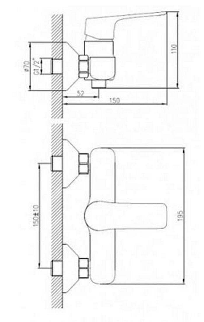 Koller Pool 2в1 Round (RNSD200+KS0400) Габаритные размеры