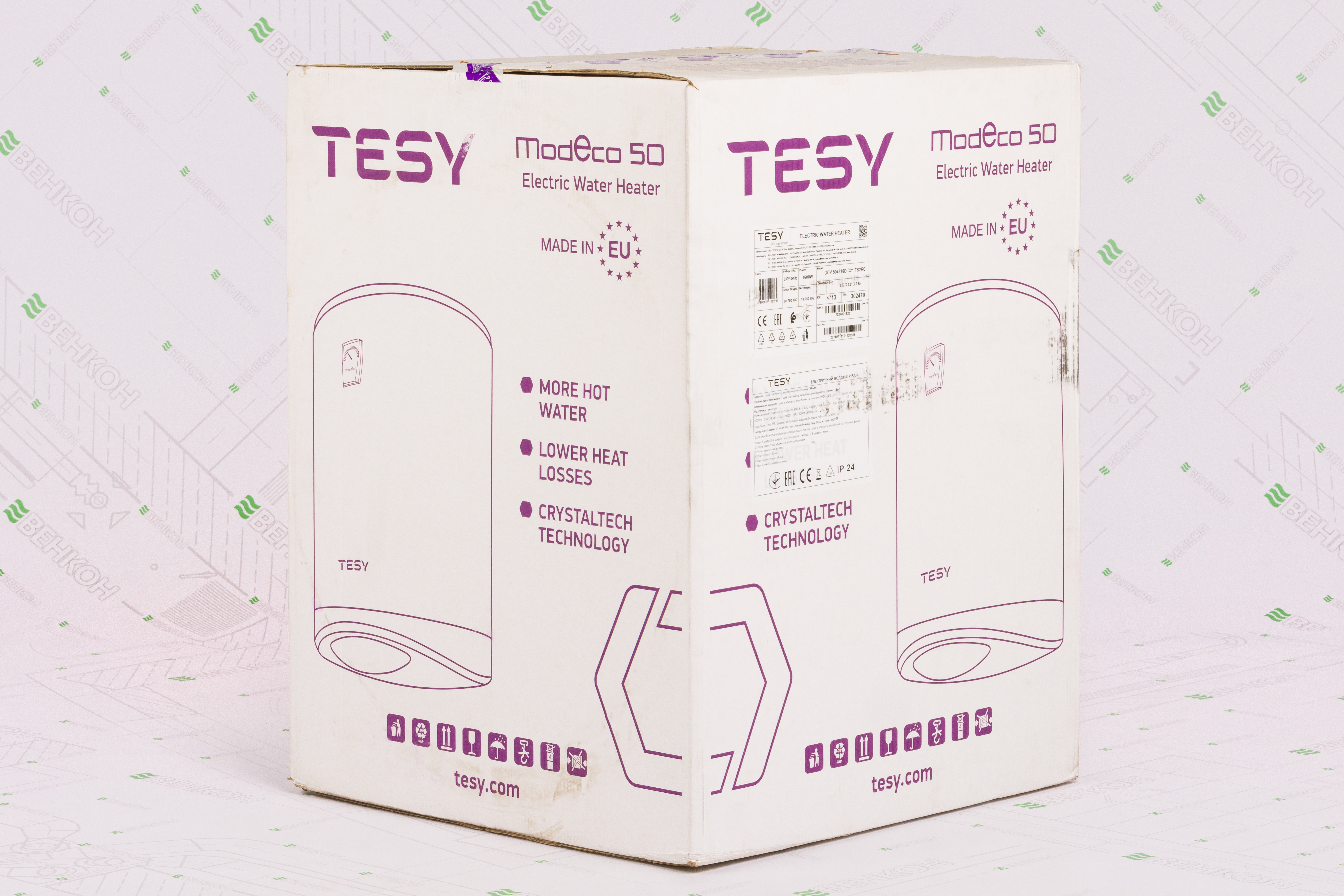 товарная единица Tesy ModEco Ceramic GCV 504716D C21 TS2RC (7 лет безусловной гарантии) - фото 15