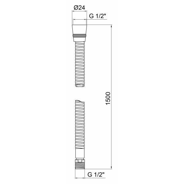 Lidz Niagara 14 Chrome LDNIA14CRM35462 Габаритні розміри