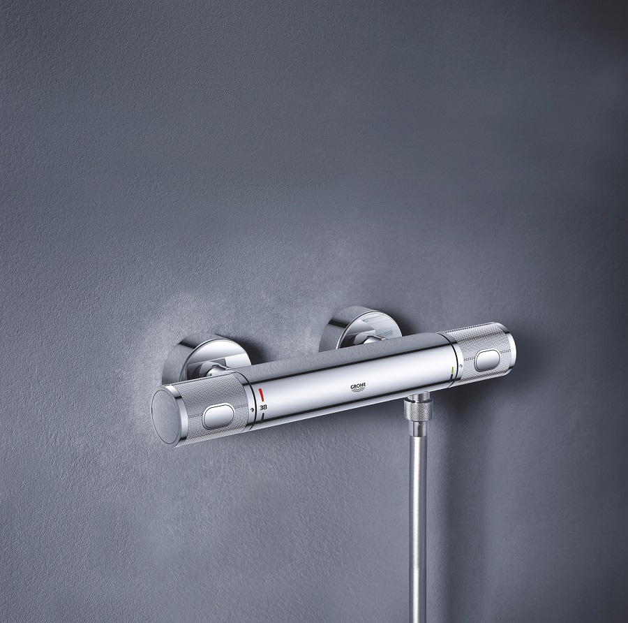 Термостатический смеситель для душа Grohe Grohtherm 1000 Performance 34776000 цена 9456 грн - фотография 2