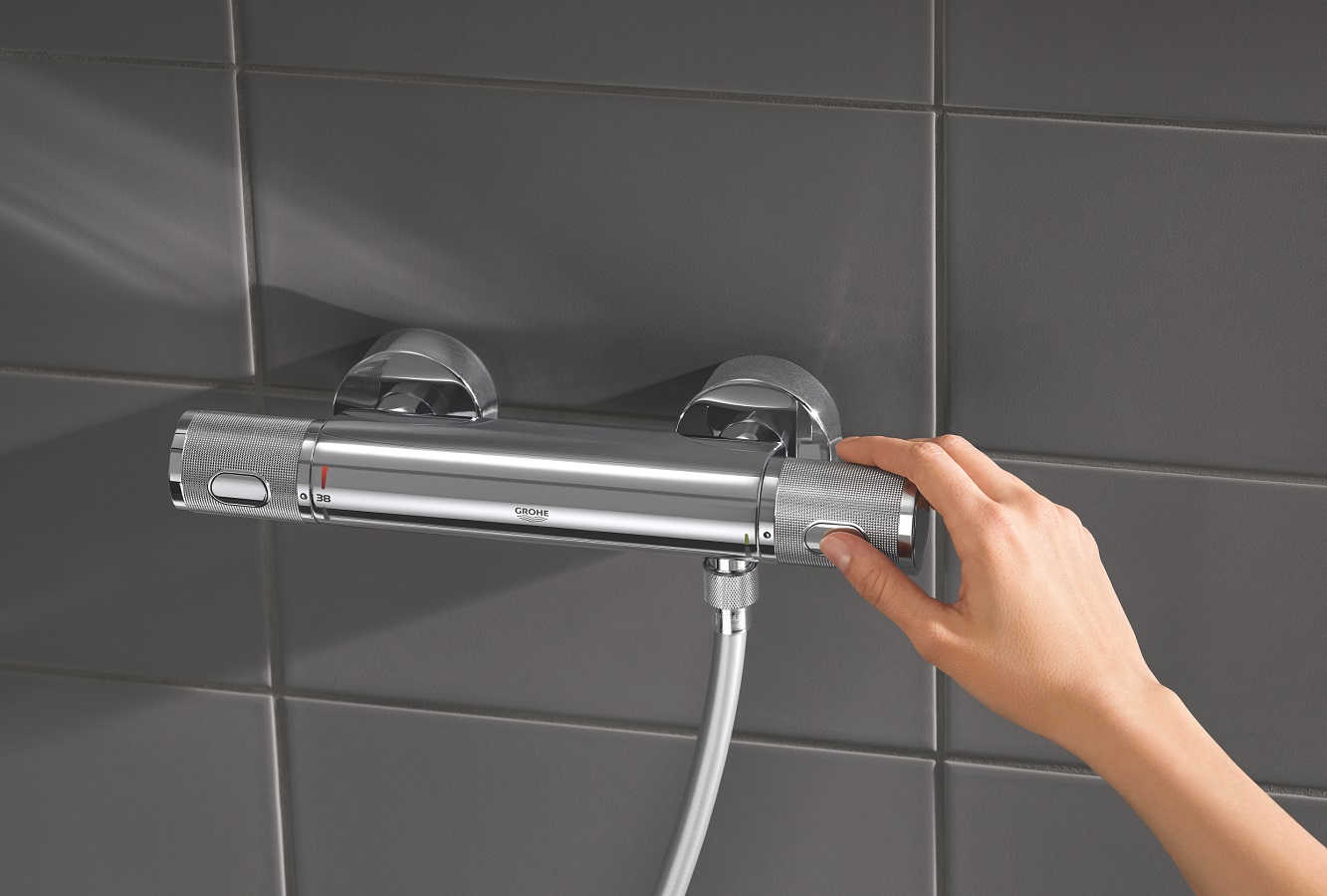 Термостатический смеситель для душа Grohe Grohtherm 1000 Performance 34776000 характеристики - фотография 7