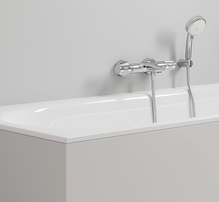 Термостатичний змішувач для душу і ванни Grohe Grohtherm 1000 Performance 34779000 відгуки - зображення 5