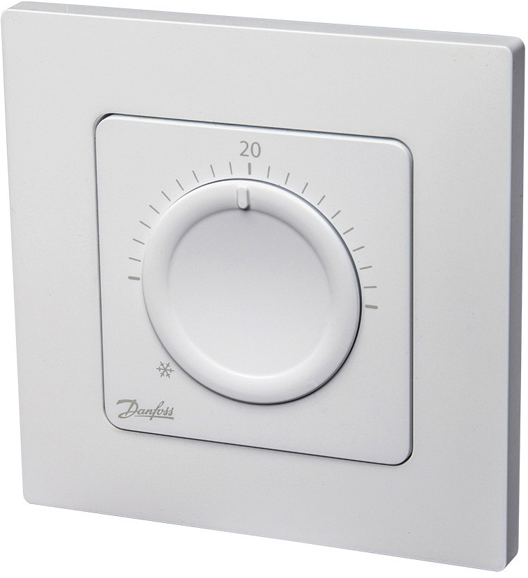 Терморегулятор для водяного теплого пола Danfoss Icon Dial In-Wall (088U1000)