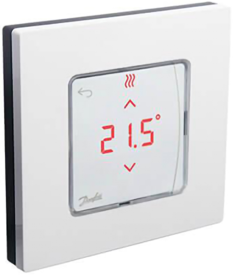 Электронный терморегулятор Danfoss Icon Display On-wall (088U1015)