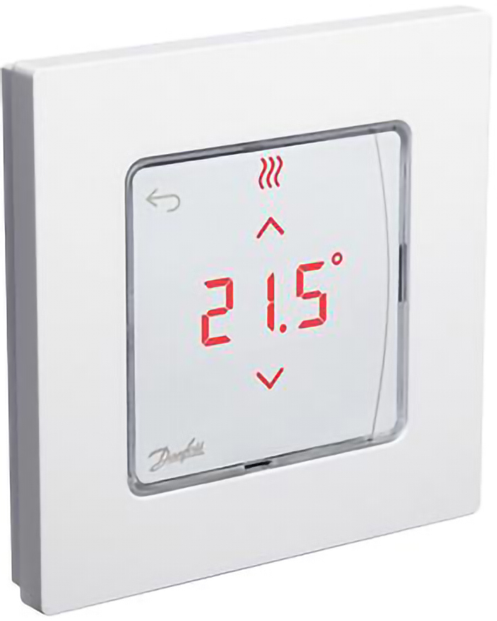 Терморегулятор для водяного теплого пола Danfoss Icon RT Display In-Wall (088U1050)
