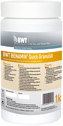 Швидкорозчинні гранули BWT Benamin Quick 1 кг (96805)
