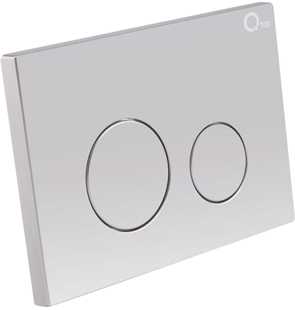 Панель смыва для инсталляции Q-Tap Nest QT0111M11111SAT цена 1032.00 грн - фотография 2