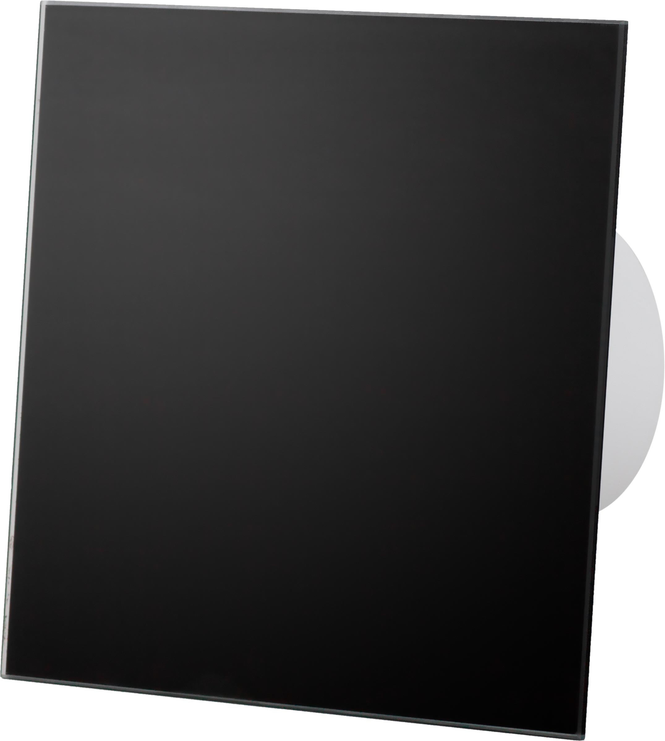 Крышка к вентилятору AirRoxy Black Mat Glass (01-174) в интернет-магазине, главное фото
