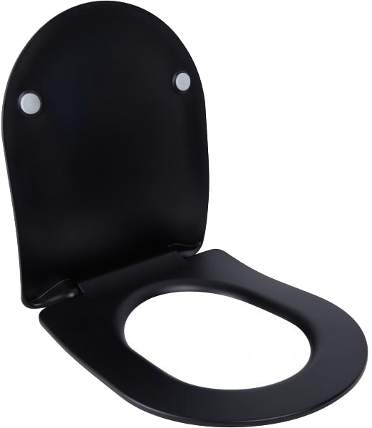 Сиденье для унитаза Q-Tap Robin, Scorpio Slim QT99U184UF450MB цена 3589 грн - фотография 2