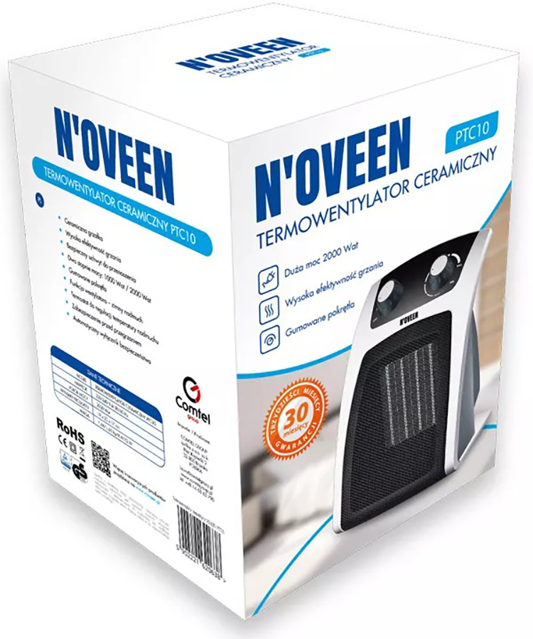 Тепловентилятор Noveen PTC10 ціна 1500 грн - фотографія 2