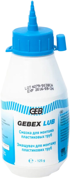 Инструкция смазка для труб GEB Gebex Lub 125 мл (504605)