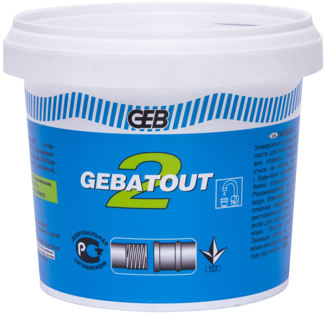 Паста для паковки GEB Gebatout 2 500 г (103100) в интернет-магазине, главное фото