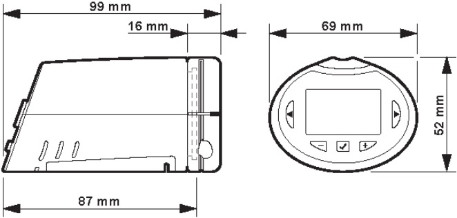 Uponor Smatrix Wave T-162 (1071660) Габаритні розміри