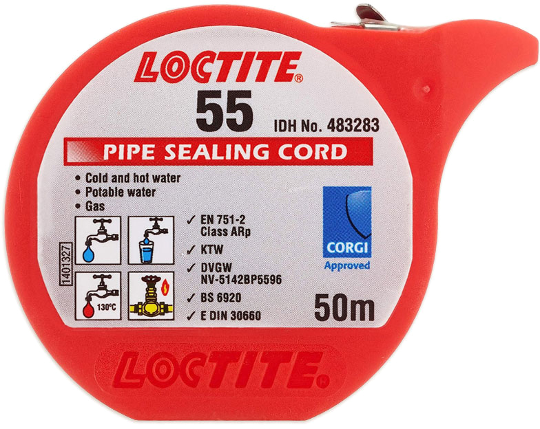 Ціна нитка поліамідна для пакування Henkel Loctite 55 50 м (523277) в Чернівцях