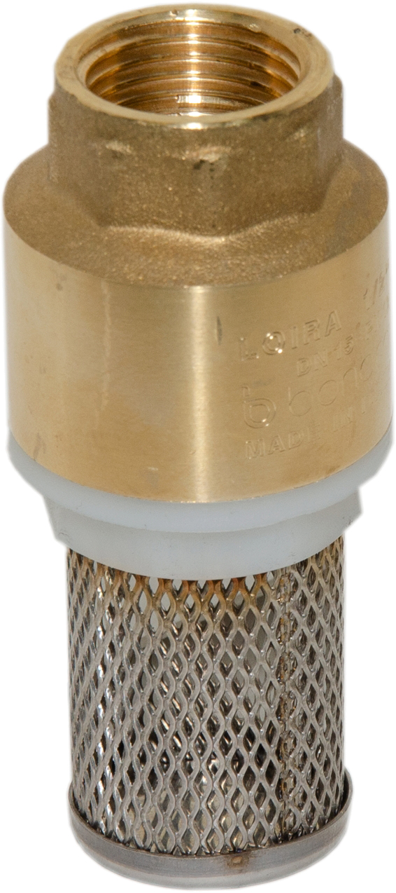Обратный клапан для воды Bonomi Loira с сеткой 1/2" (10300004) в интернет-магазине, главное фото