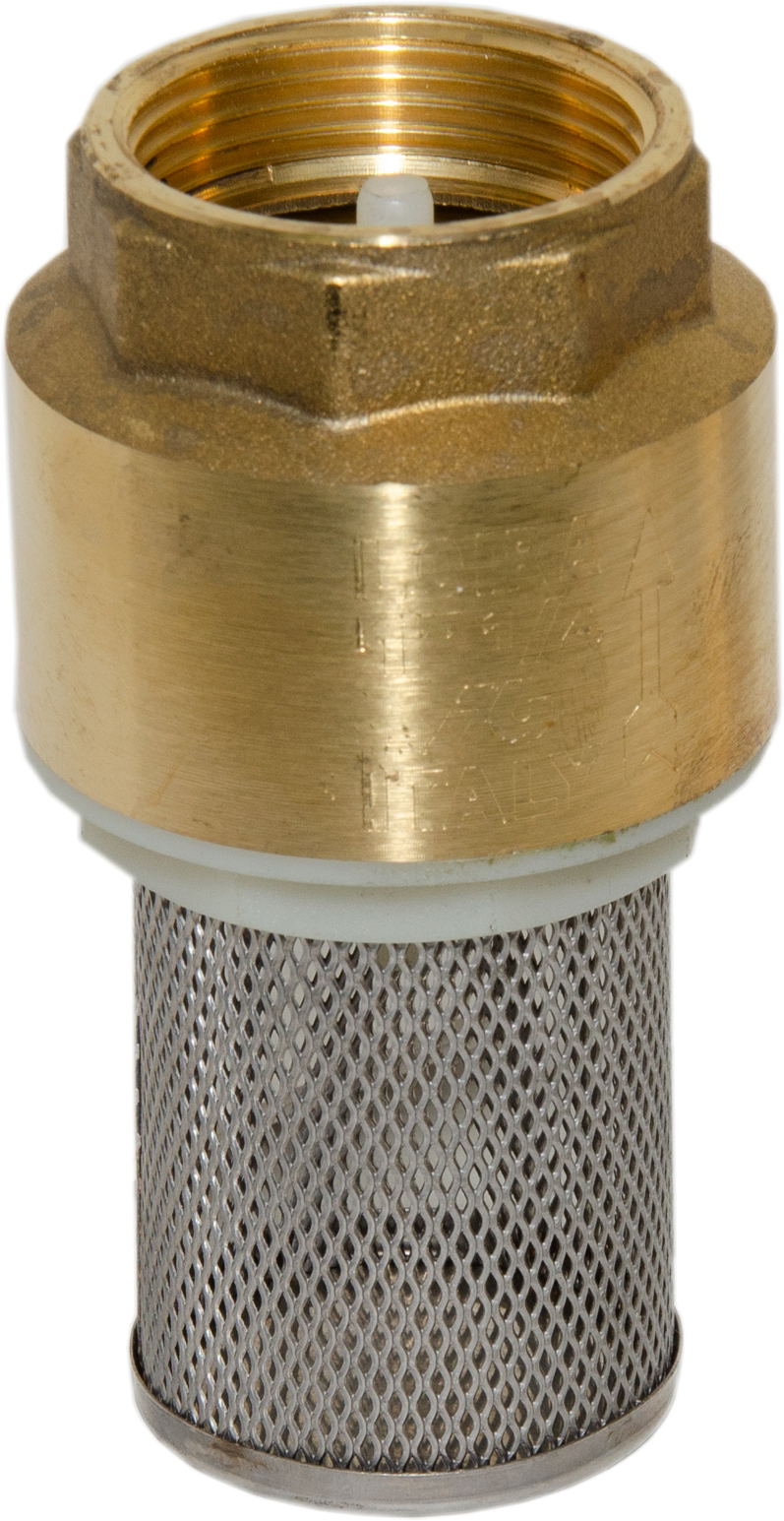 Зворотний клапан для води Bonomi Loira з сіткою 1 1/4" (10300010)