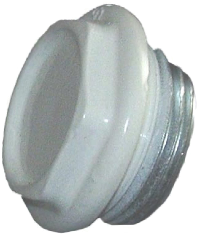 Заглушка Raccorderie Metalliche 103100002 для алюминиевого радиатора 1" SX левая резьба в интернет-магазине, главное фото