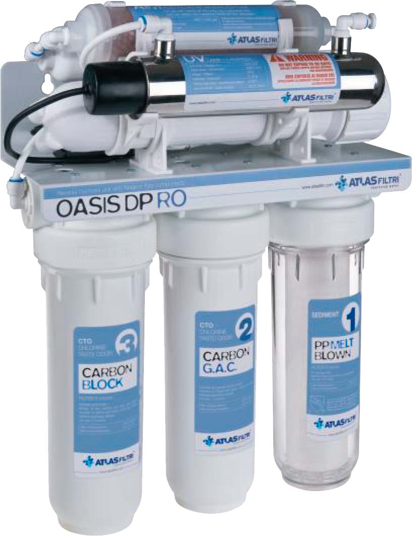 Фильтр для воды Atlas Filtri Oasis DP UV лампа, минерализатор (RE6075330) цена 14286.00 грн - фотография 2